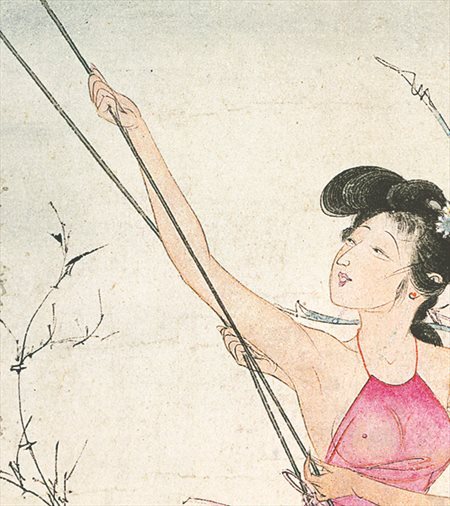 彰武-胡也佛的仕女画和最知名的金瓶梅秘戏图